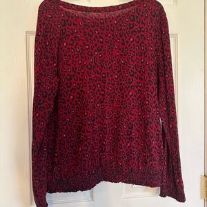 Loft - Leopard Print Top